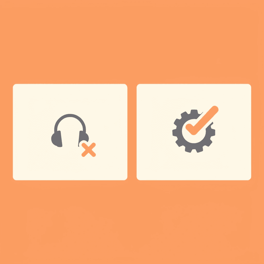 Before: Long hold times and wrong departments. After: Immediate answers and correct routing with AI.