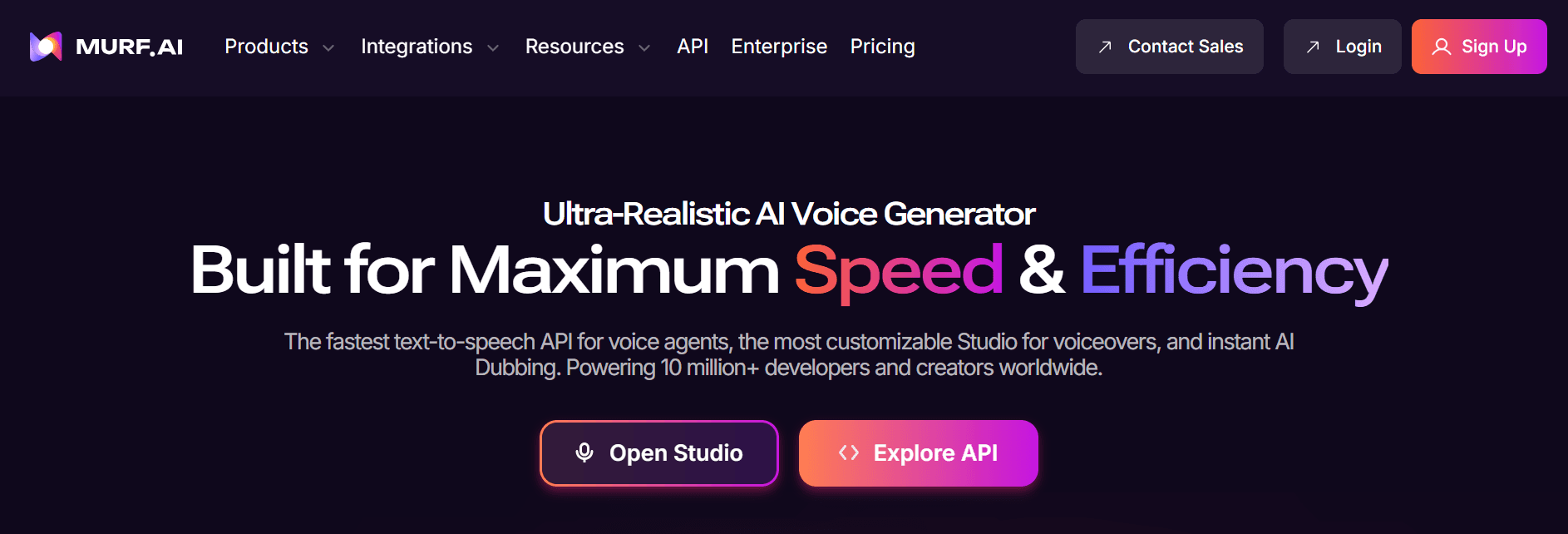 murf ai - Best Rated Voice Assistants for Conversational AI