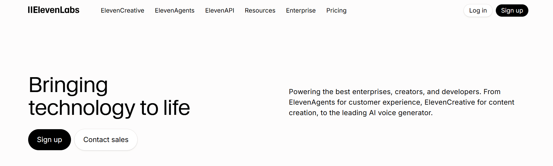 eleven labs - Best Rated Voice Assistants for Conversational AI