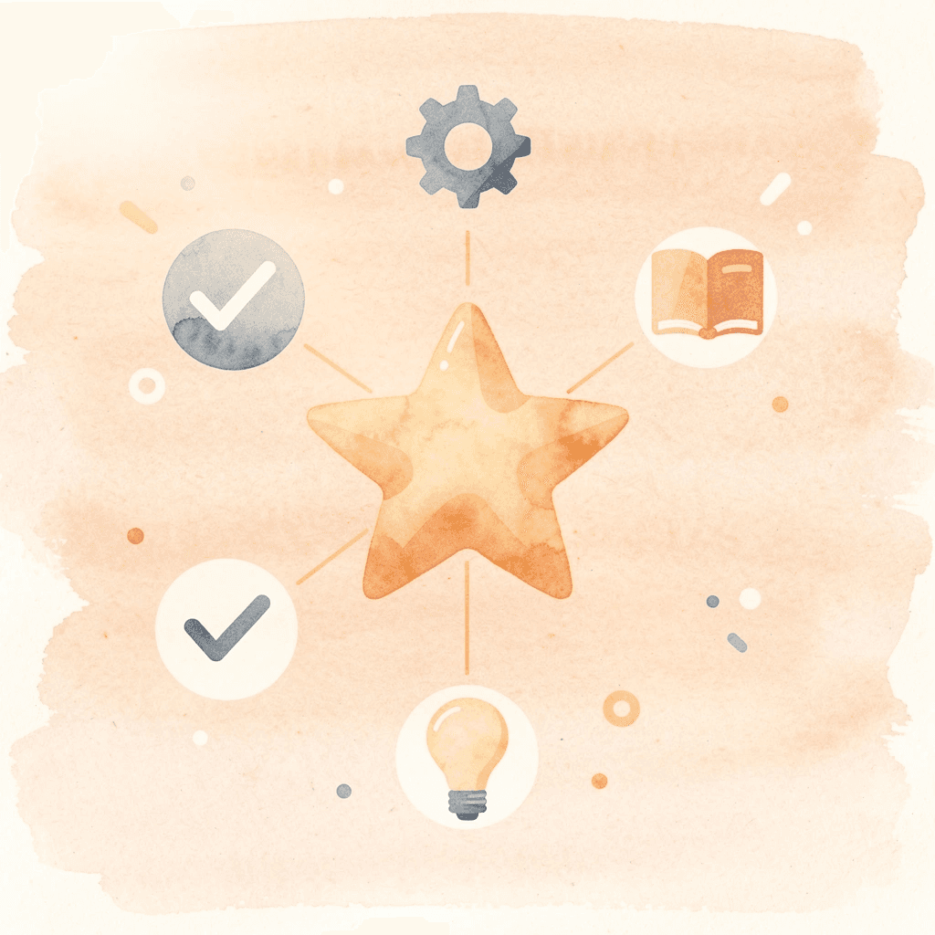 Hub diagram showing an AI system connected to various banking services and functions - Conversational AI in Financial Services