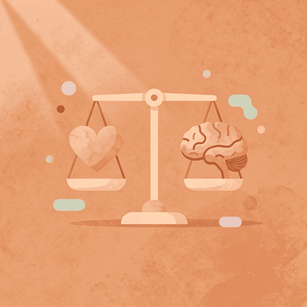 Balance scale showing customers versus costs in traditional support model
