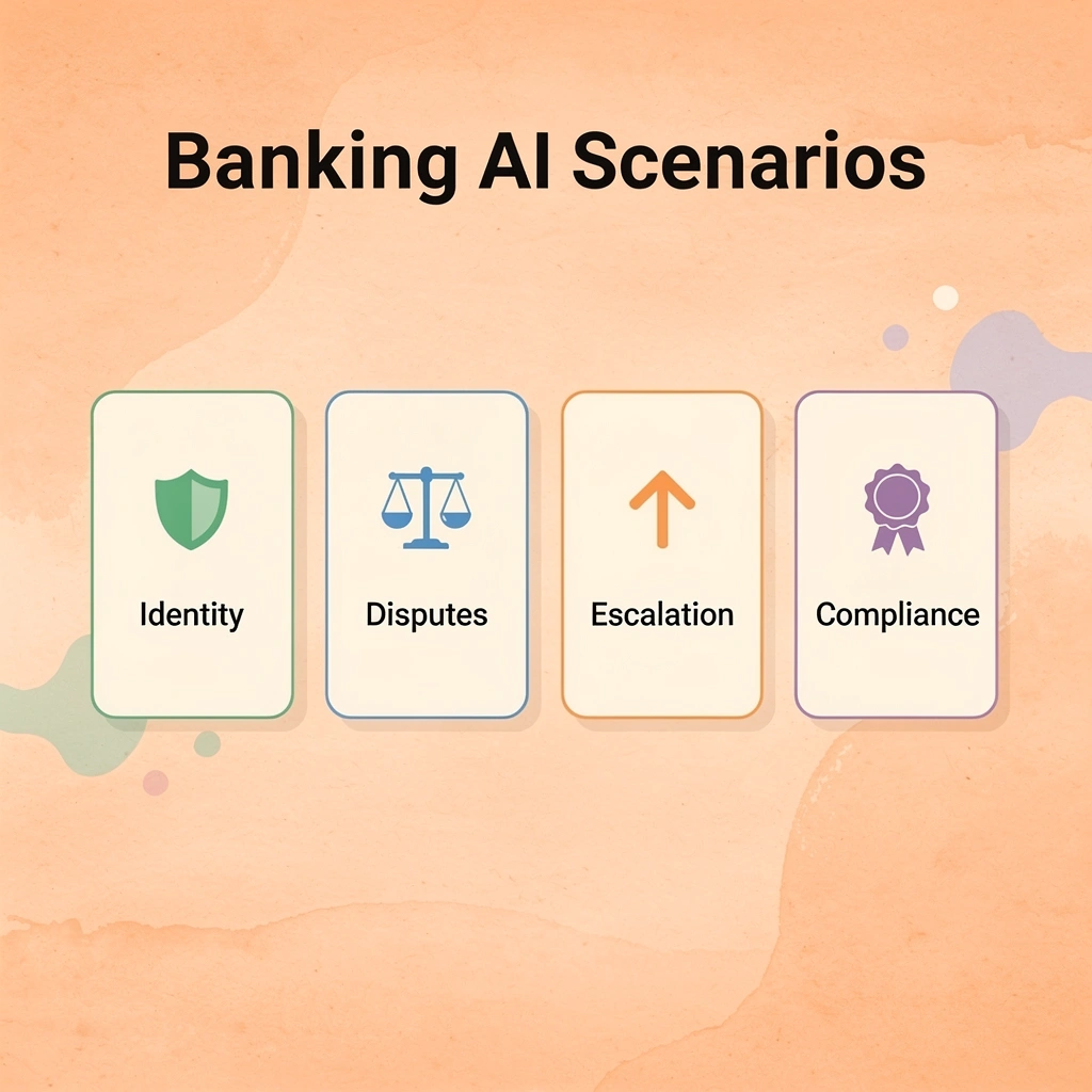Four key banking AI testing scenarios