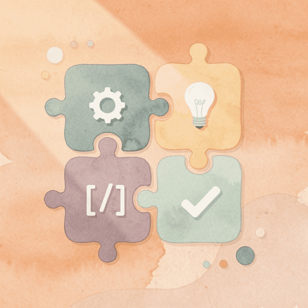 Puzzle pieces fitting together representing healthcare scheduling complexity
