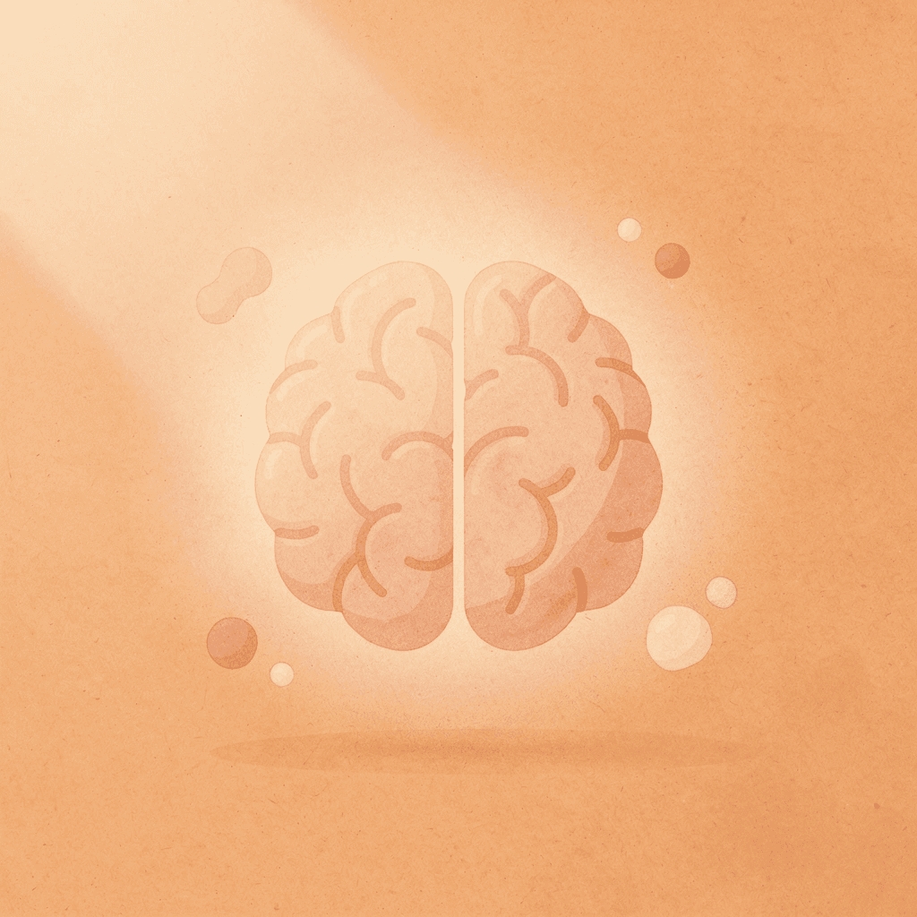 AI brain icon representing artificial intelligence as a foundational structure