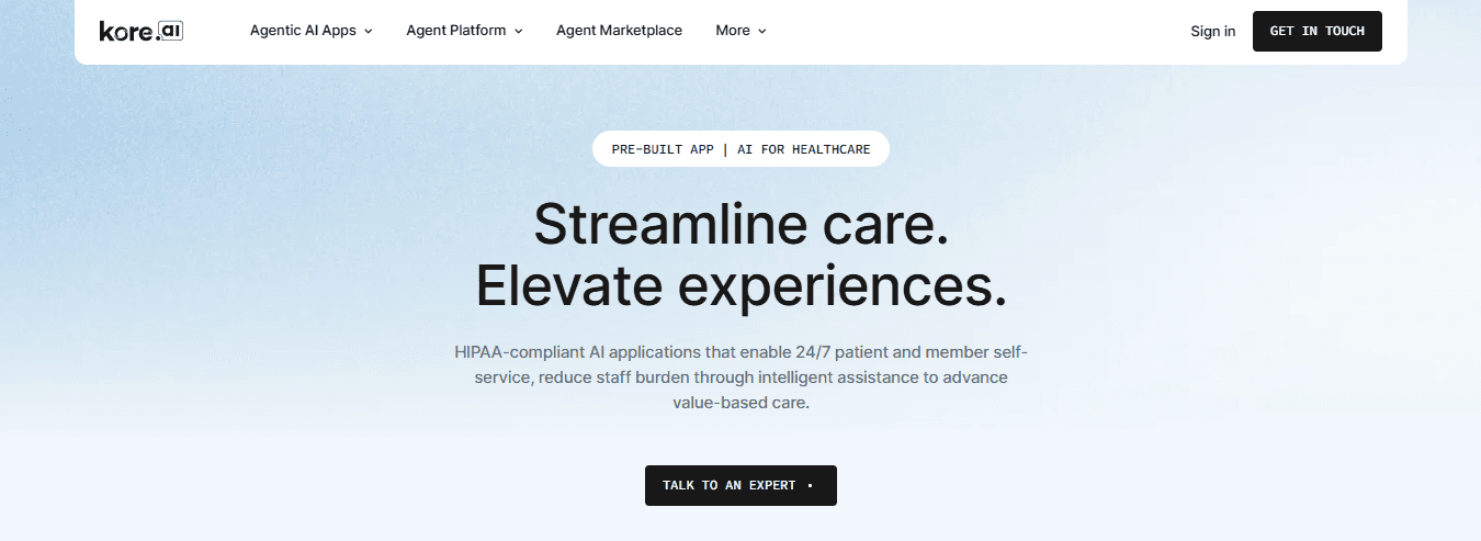 Kore.ai HealthAssist