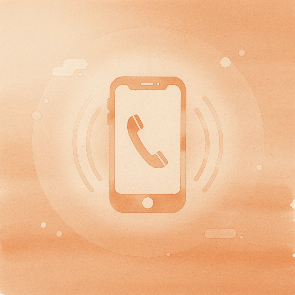 Phone ringing icon representing missed calls