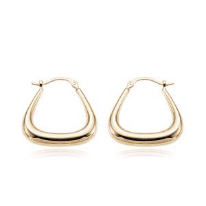 Yellow Gold Hoop Earrings