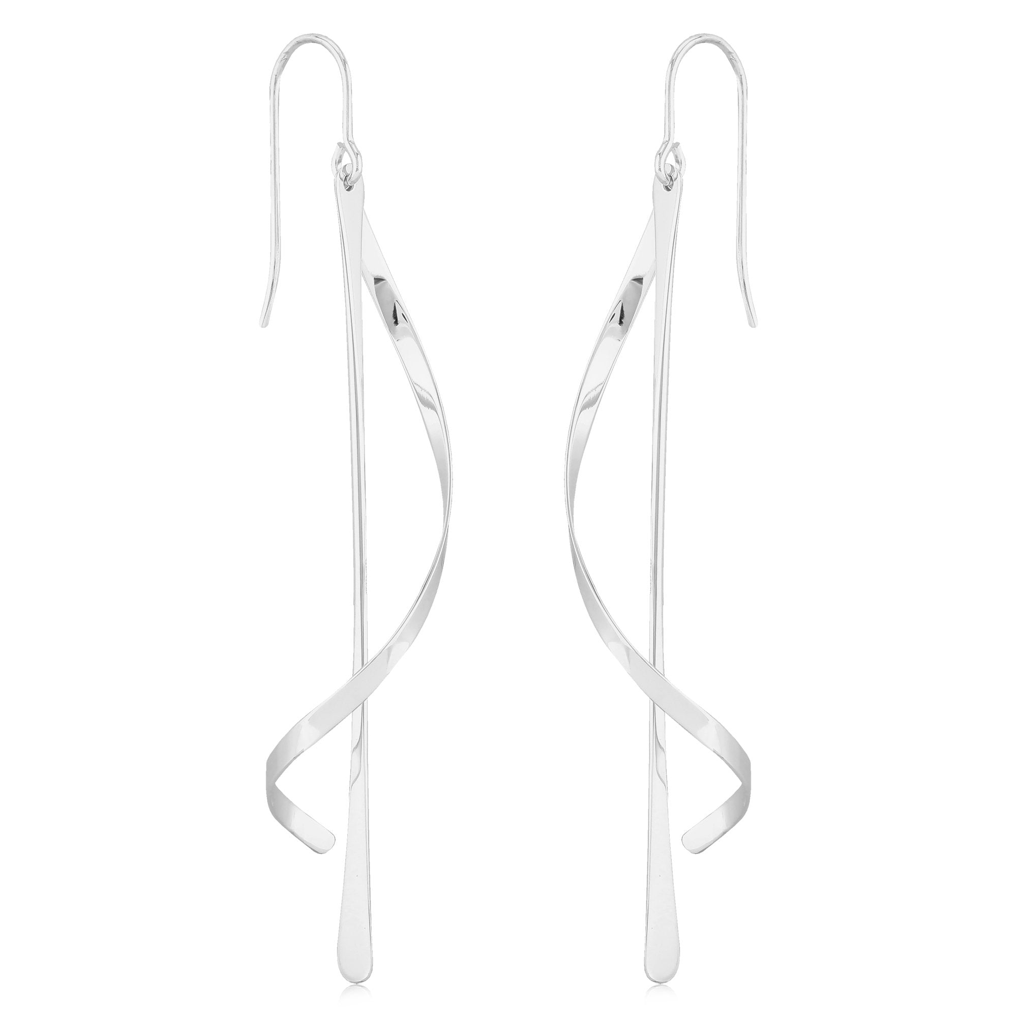 Sterling Silver Wrap Earrings