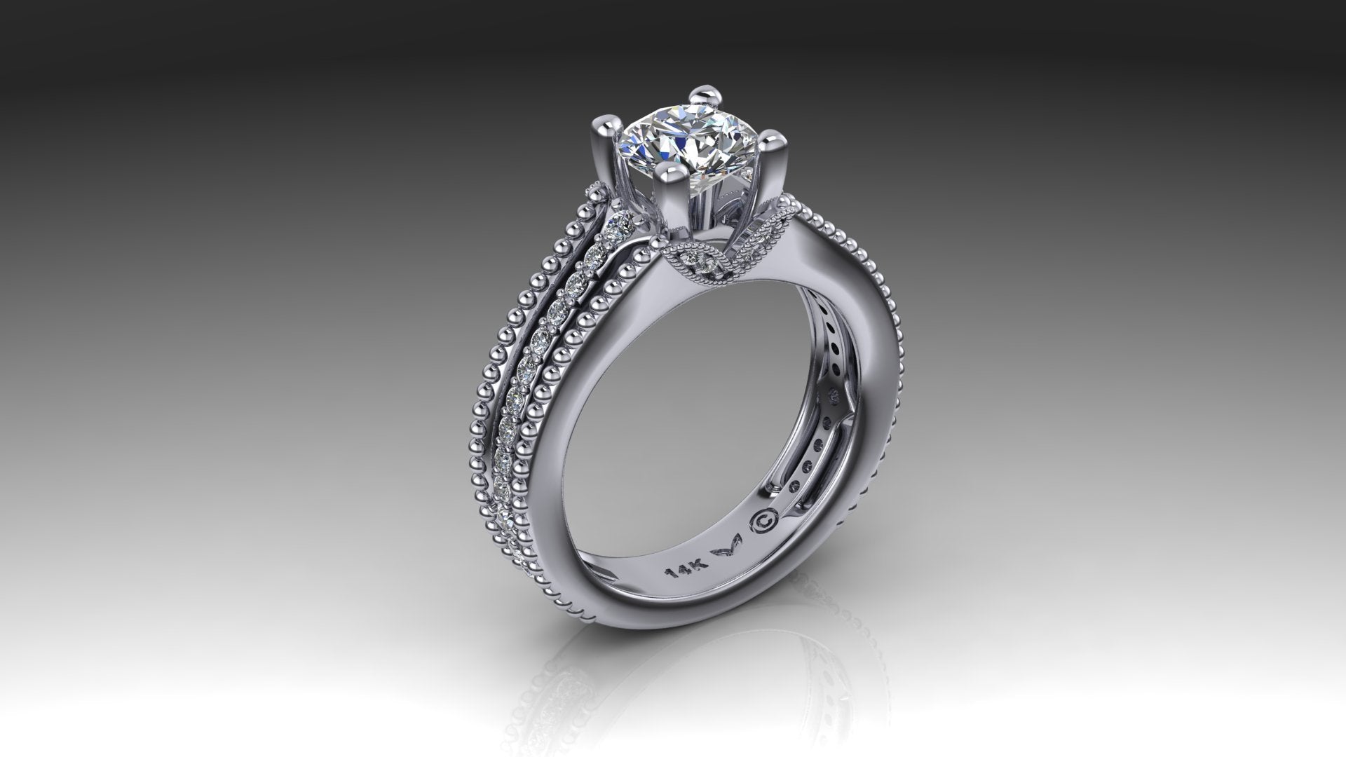 Allegro Diamond Ring
