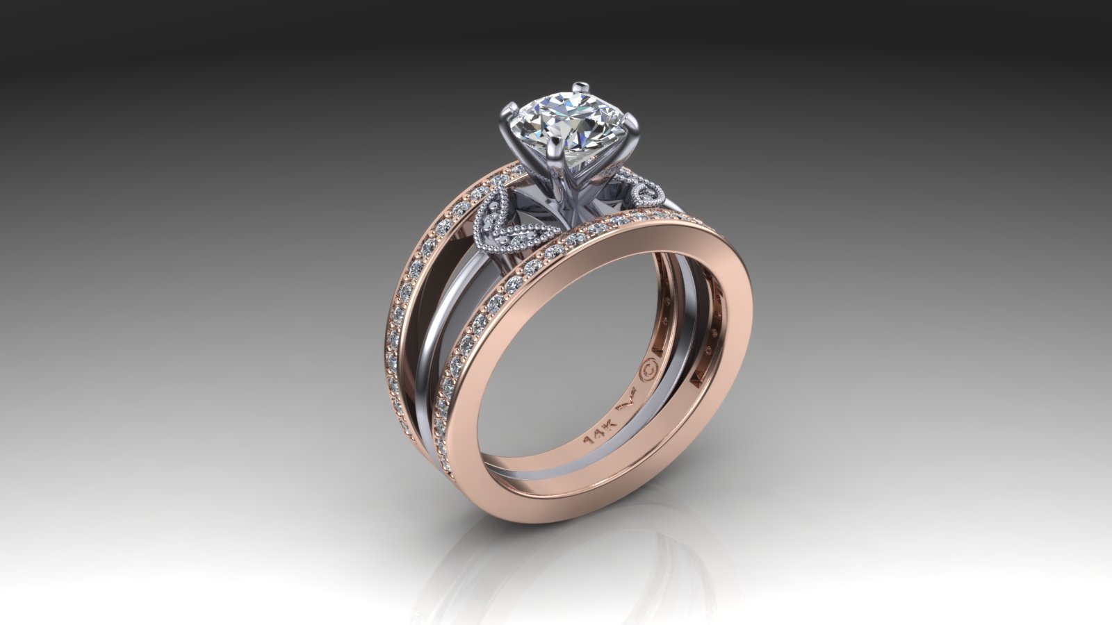 Caldo Diamond Ring