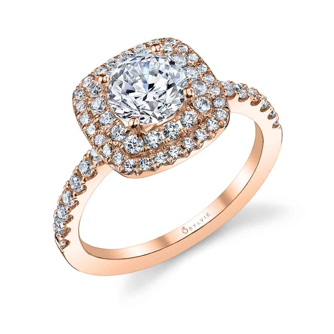 Double Halo Ring