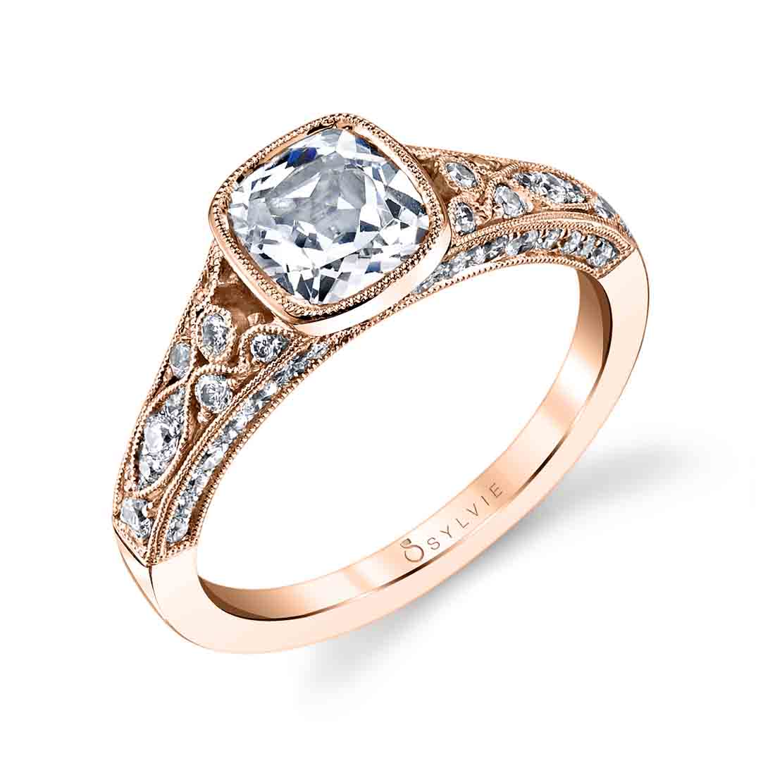 Bezel Cushion Ring