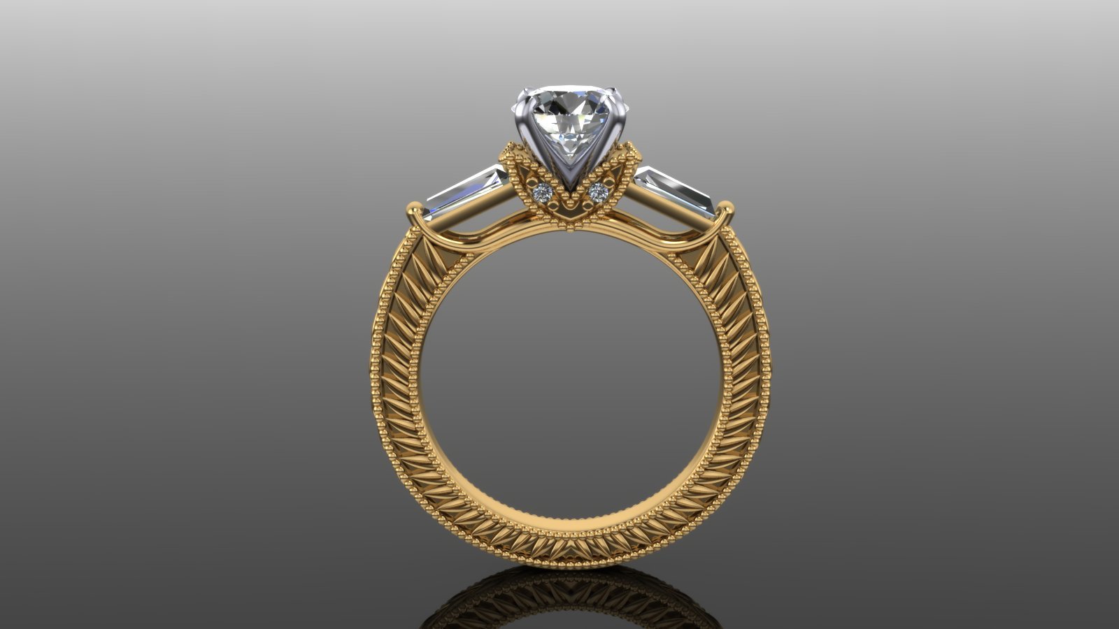 Spiga Diamond Ring