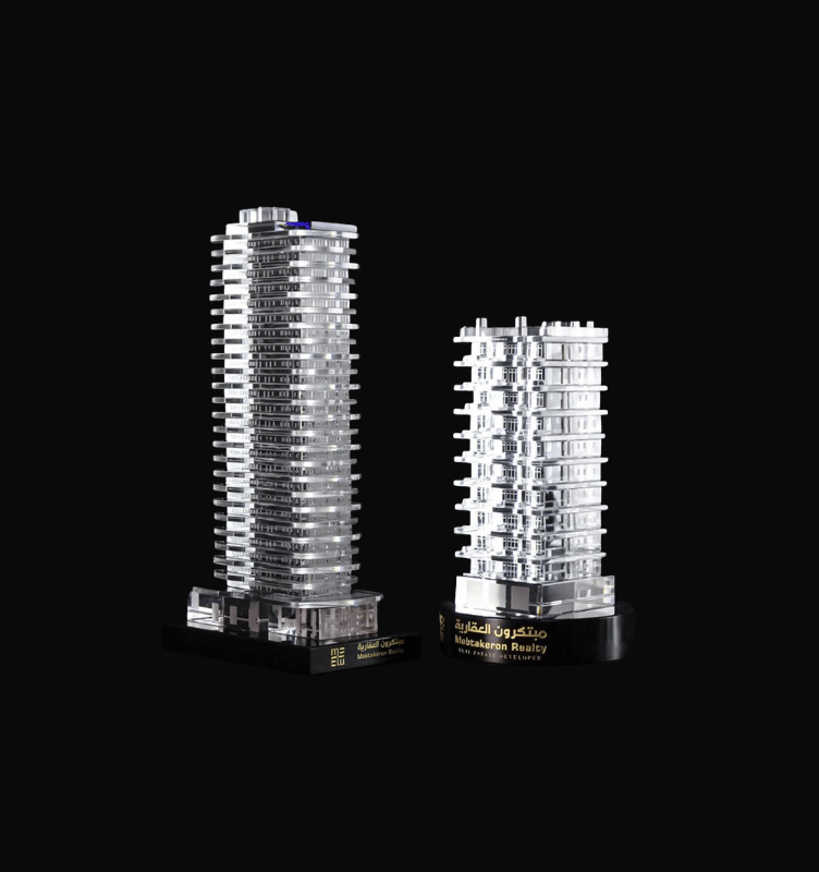 Custom Luxury Folk Crafts 3D Architectural Model