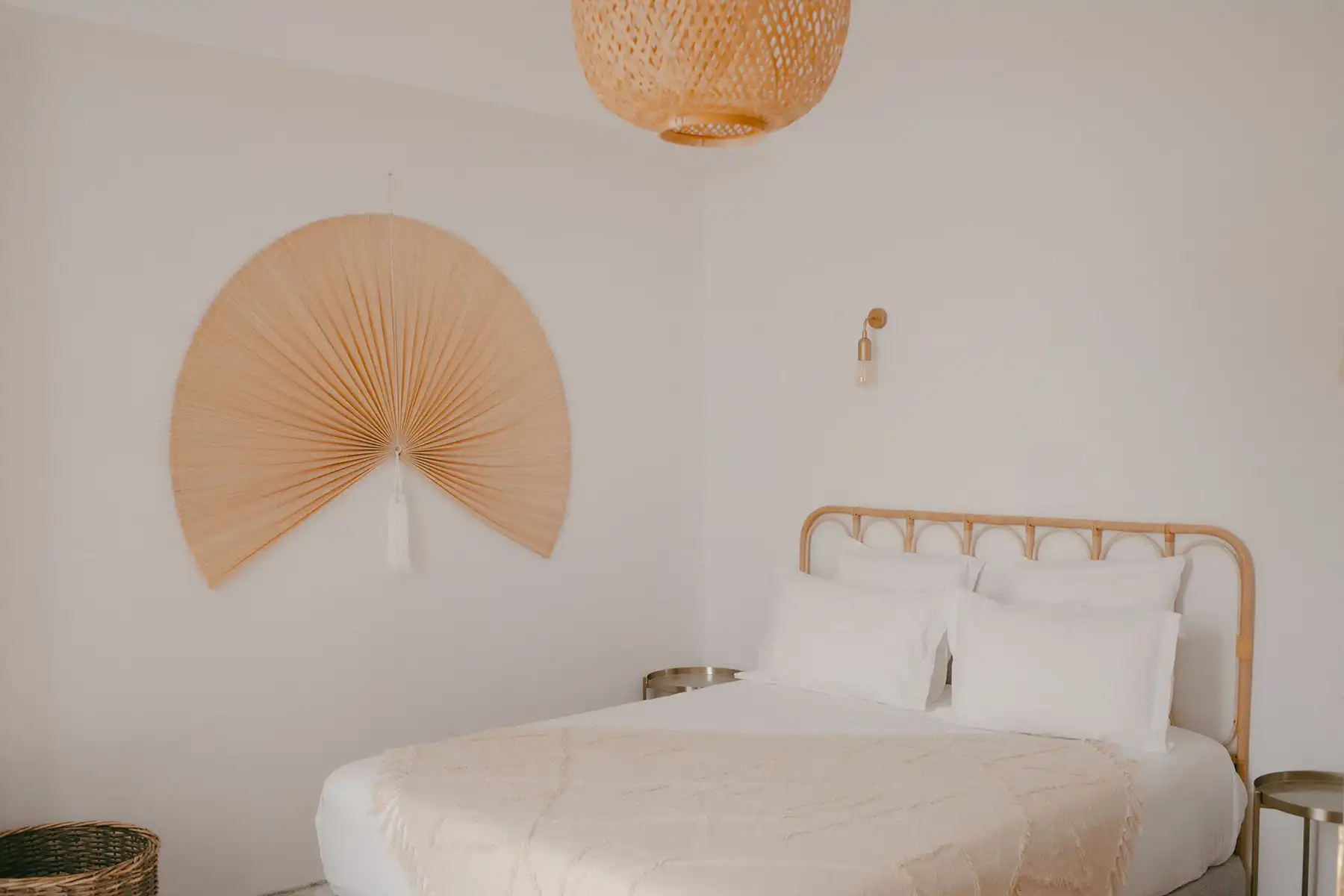 Lit double Maison de Maître Magalas