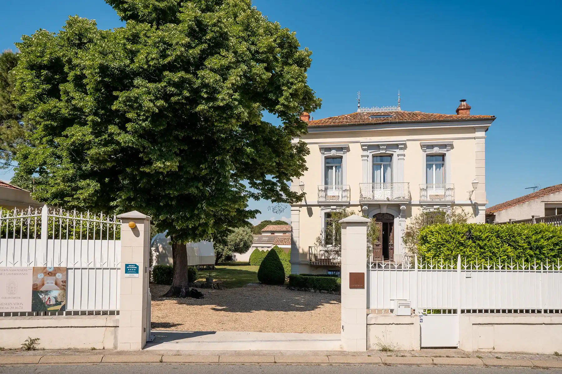 Portail Maison de Maître Magalas