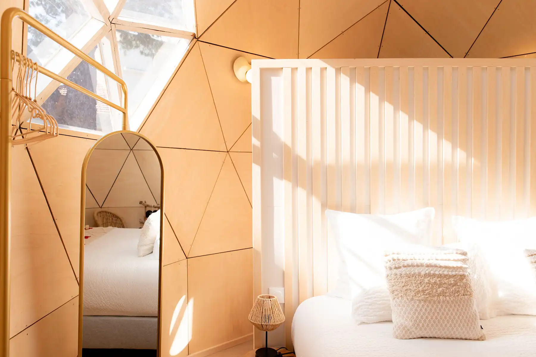 Fenêtre Ecolodge Cœur Cristal Magalas