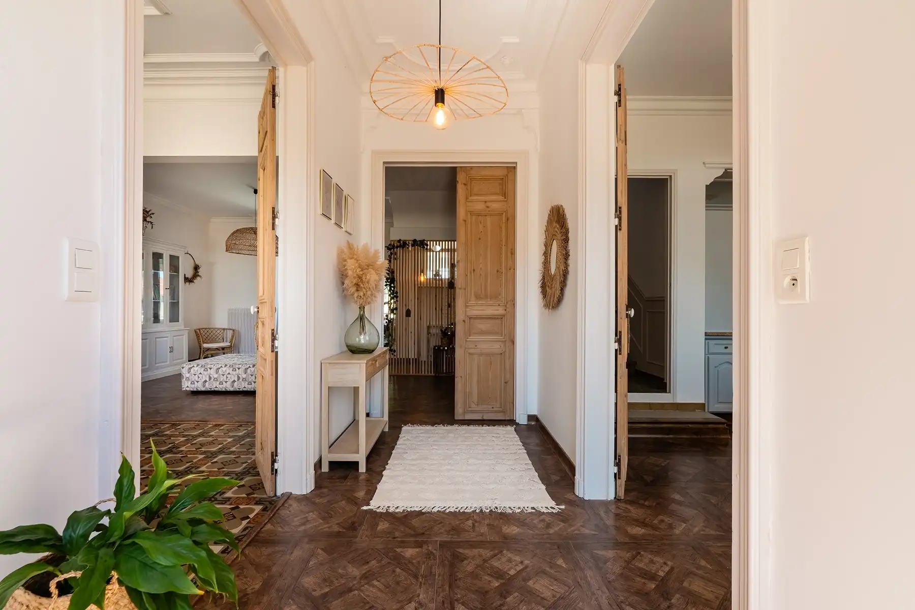 Entrée Maison de Maison de Maître Cœur Cristal Magalas