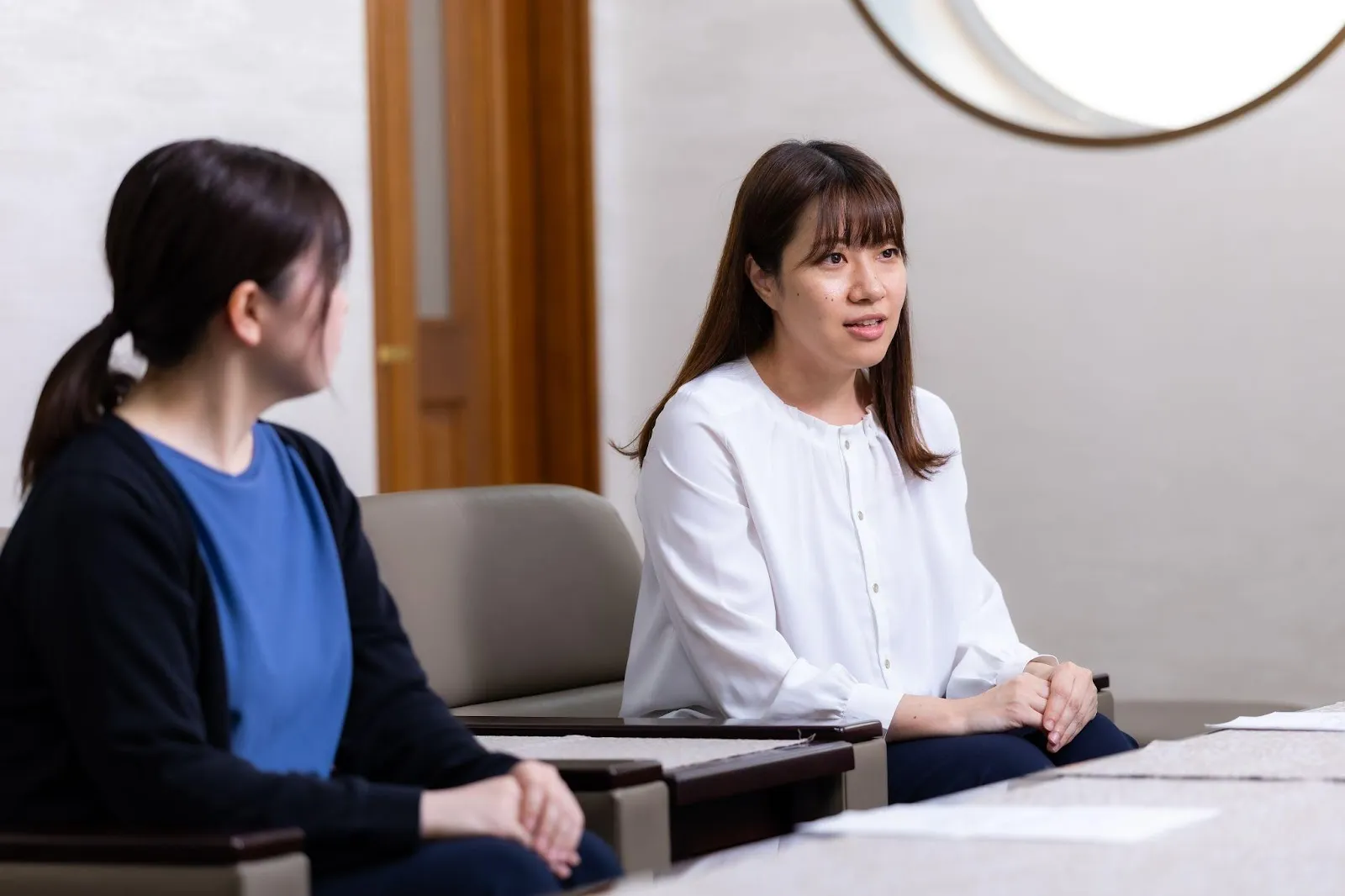 mentoの管理職コーチを受講した大成ラミックグループ株式会社の三浦様と安藤様