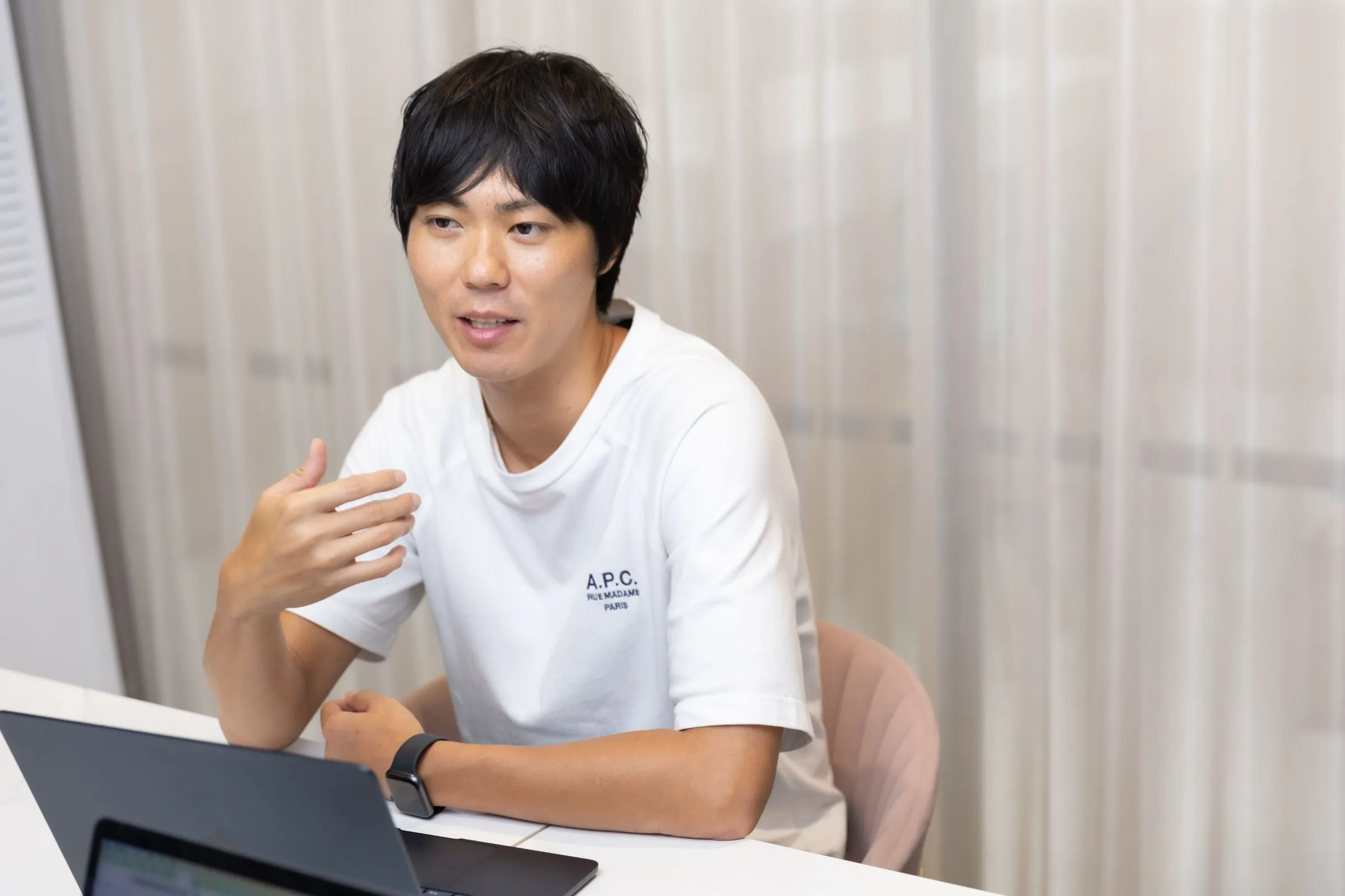 コーチングを導入したmederi株式会社の取締役　大池優貴　さん