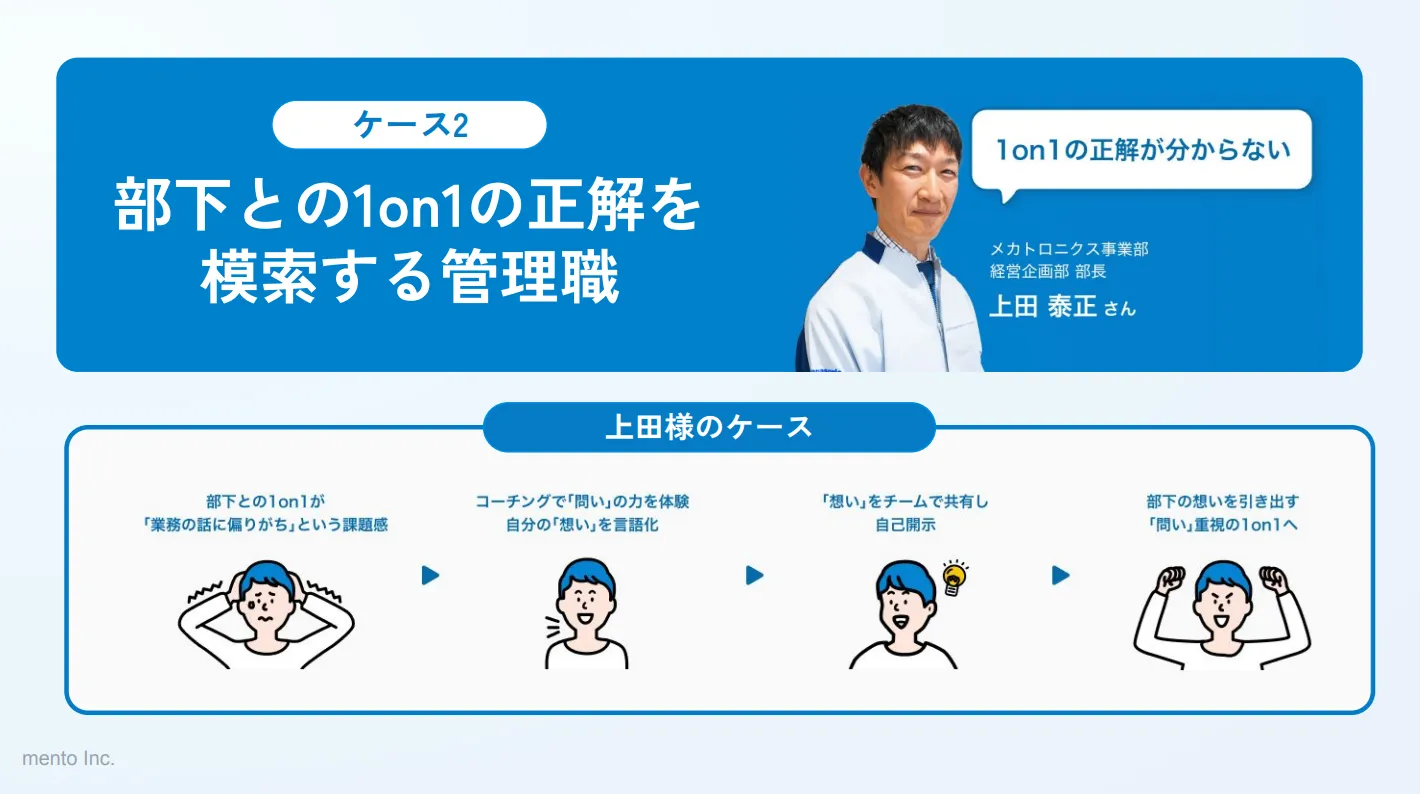 部下との1on1の正解を模索する管理職