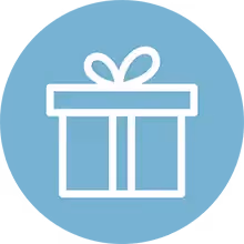 Kostenlose Geschenk-Einpackstation