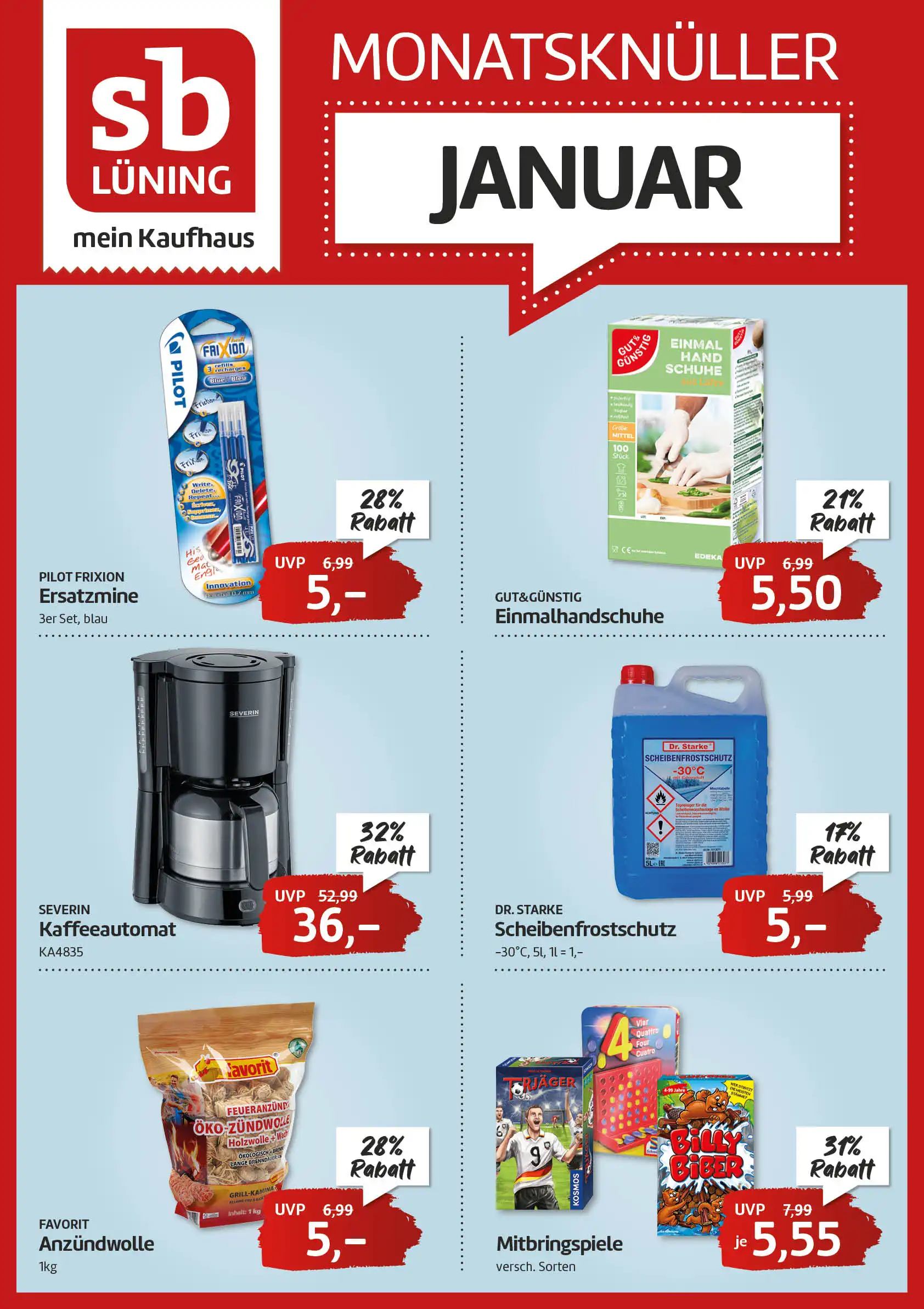 Monatsknüller Januar