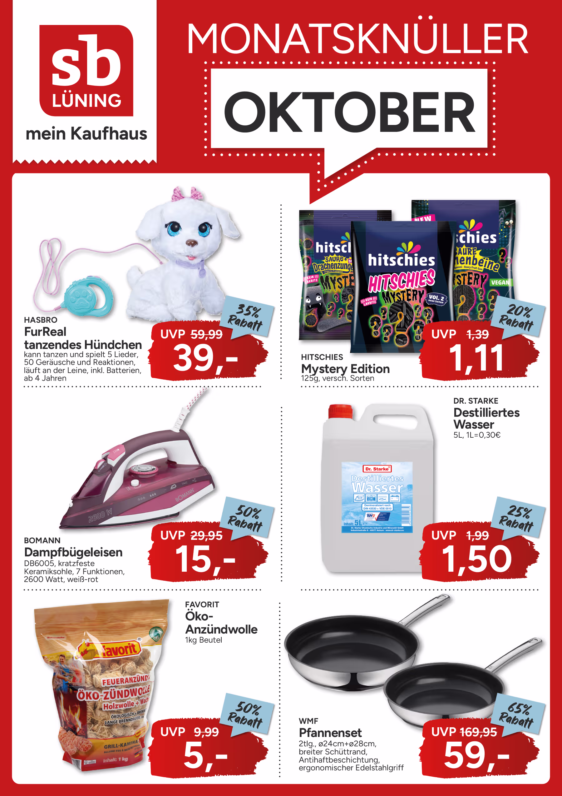 Monatsknüller Oktober