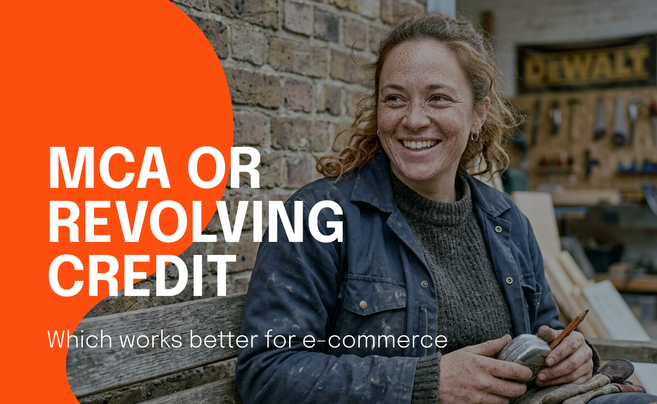 MCA or revolving credit: which works better for e-commerce?