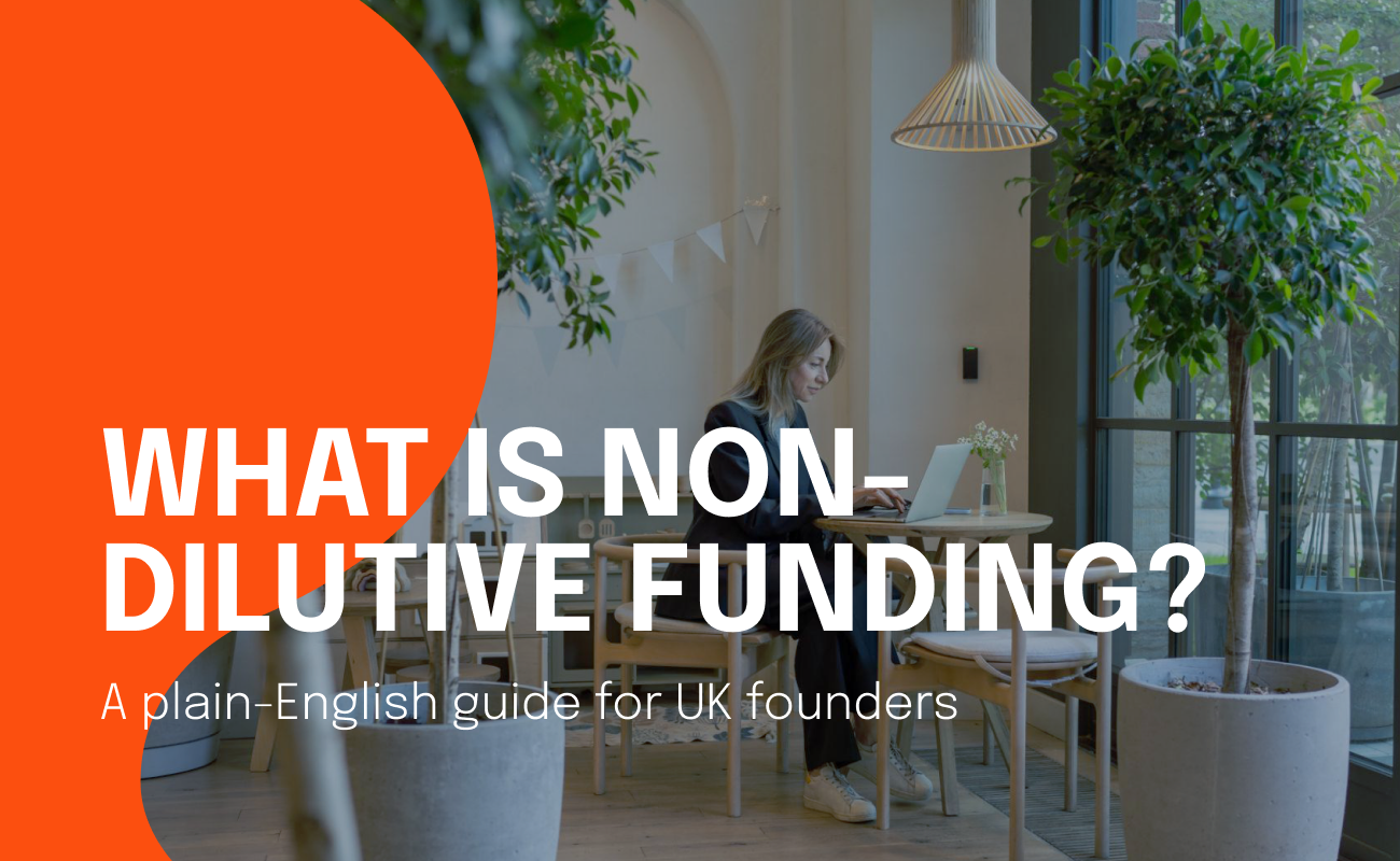 Non-dilutive funding guide for UK SMEs blog cover