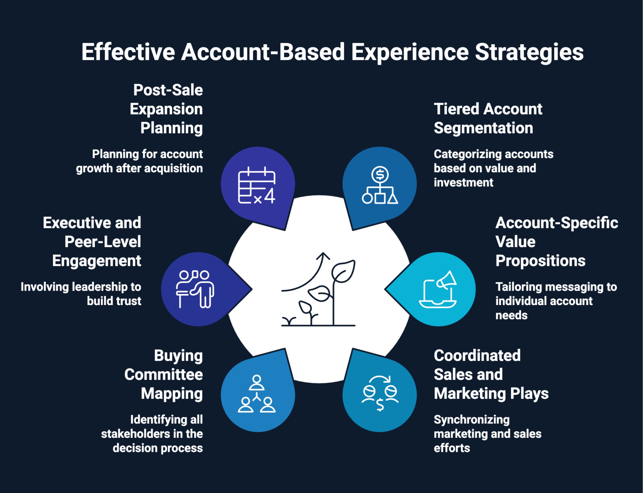 Infographic on Effective Account-Based Experience Strategies