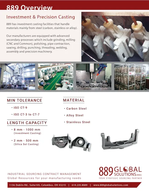 Investment & Precision Casting