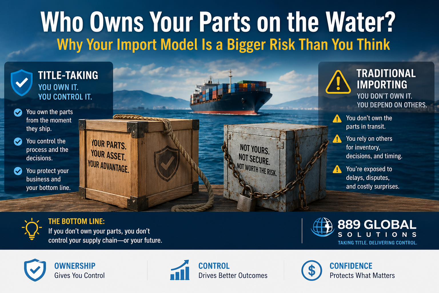 Who Owns Your Parts on the Water? Why Your Import Model Is a Bigger Risk Than You Think