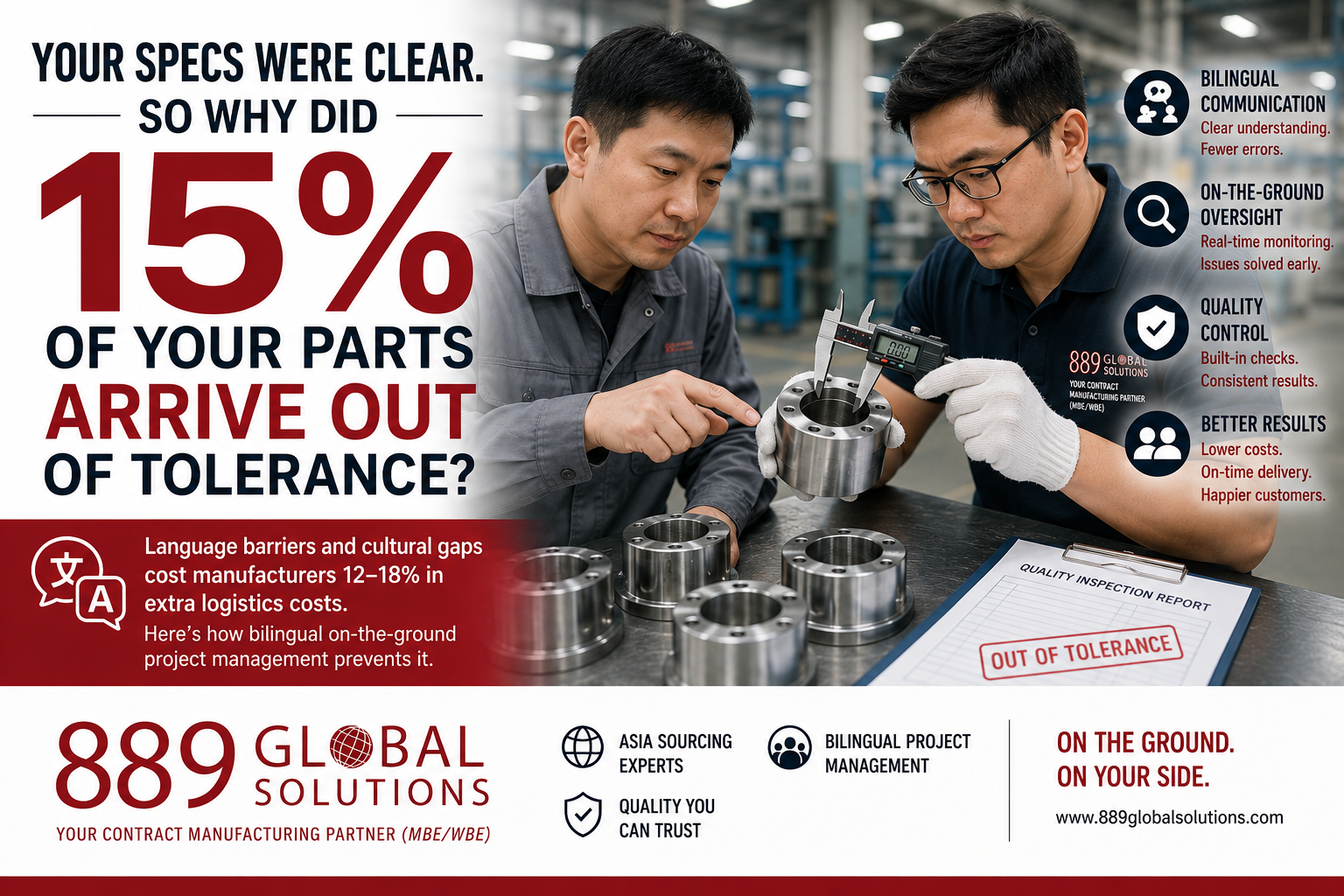 Your Specs Were Clear. So Why Did 15% of Your Parts Arrive Out of Tolerance?
