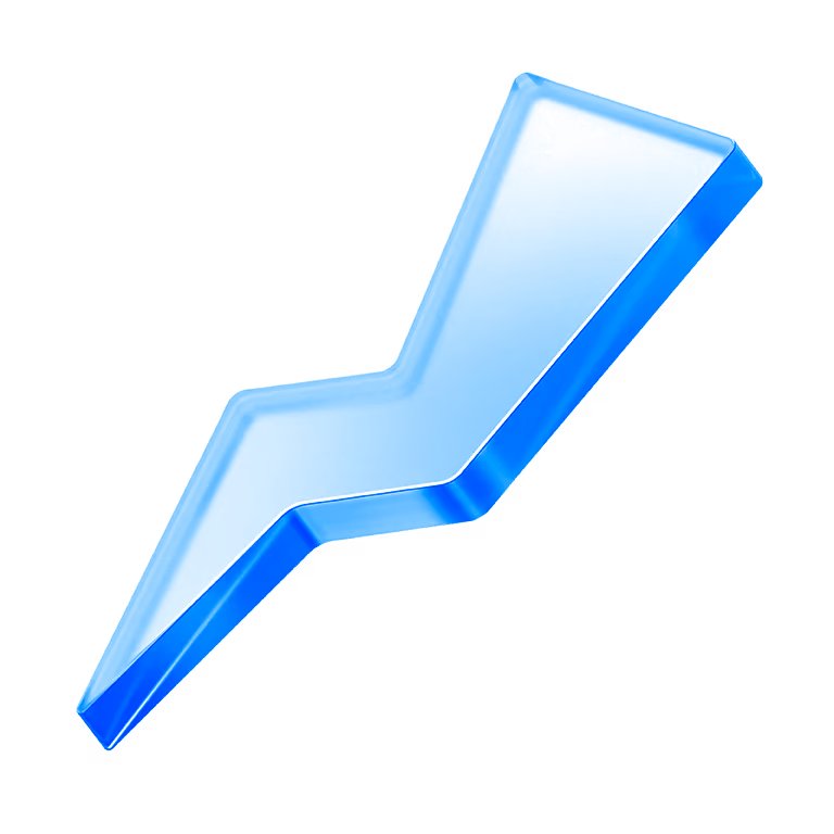 Lightning icon representing Quidkey’s instant A2A payouts directly to merchant bank accounts
