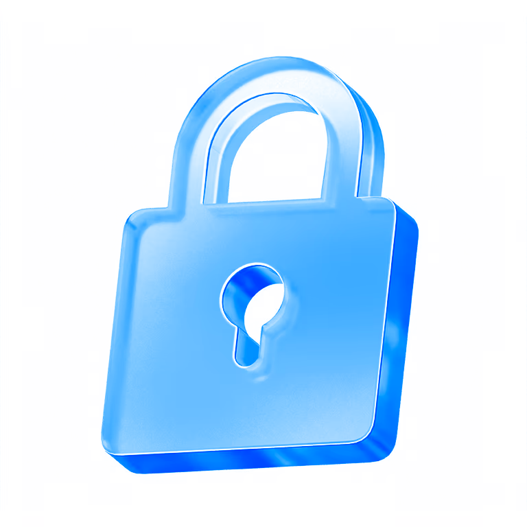 Lock icon symbolizing Quidkey’s secure A2A payments with no chargebacks or card fraud risk