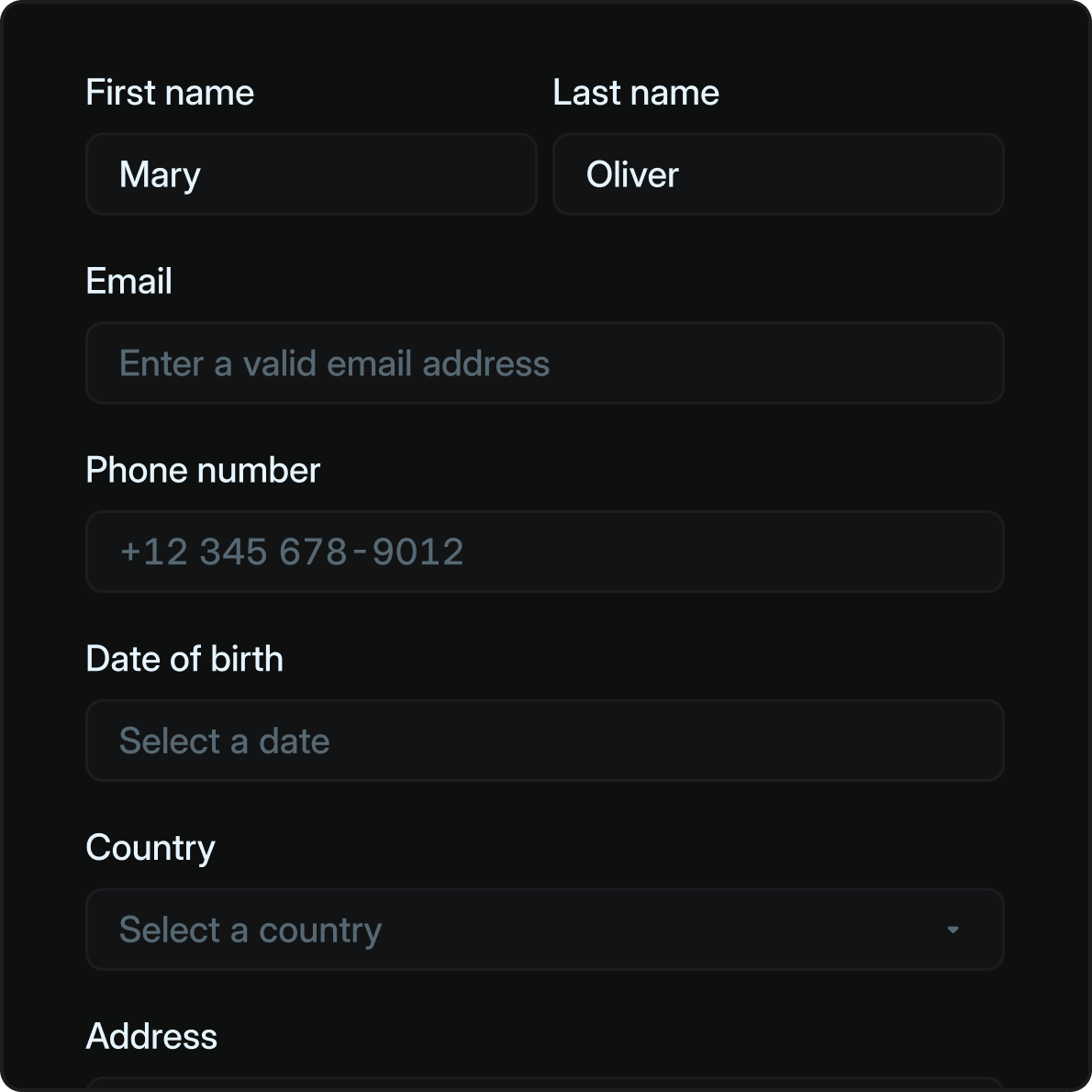 Create identity