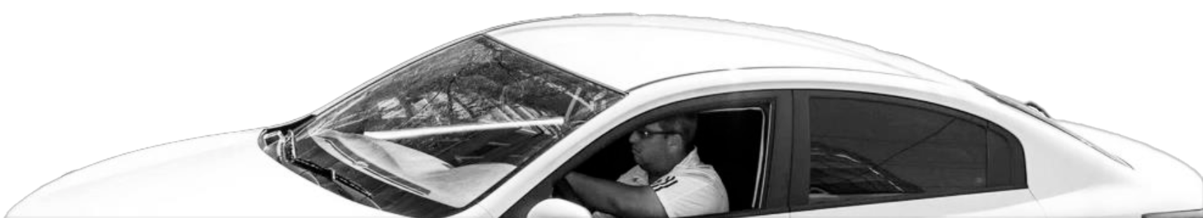 Car with a driver