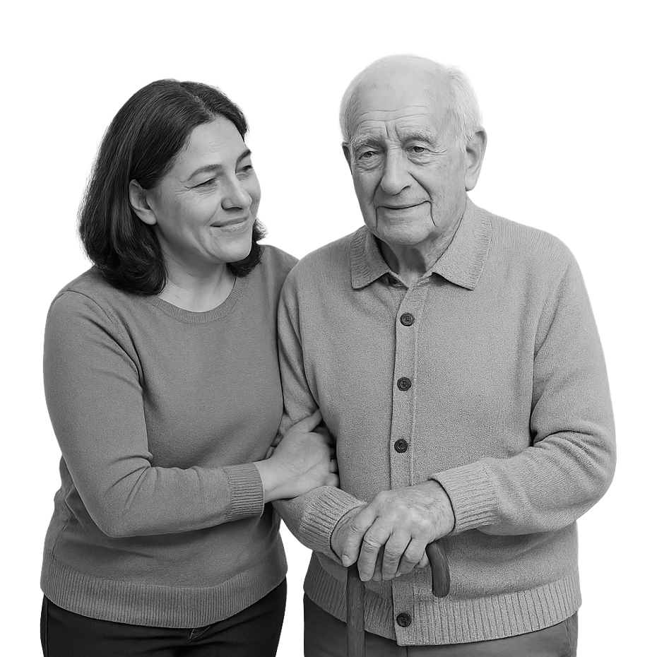 Caregiver with member