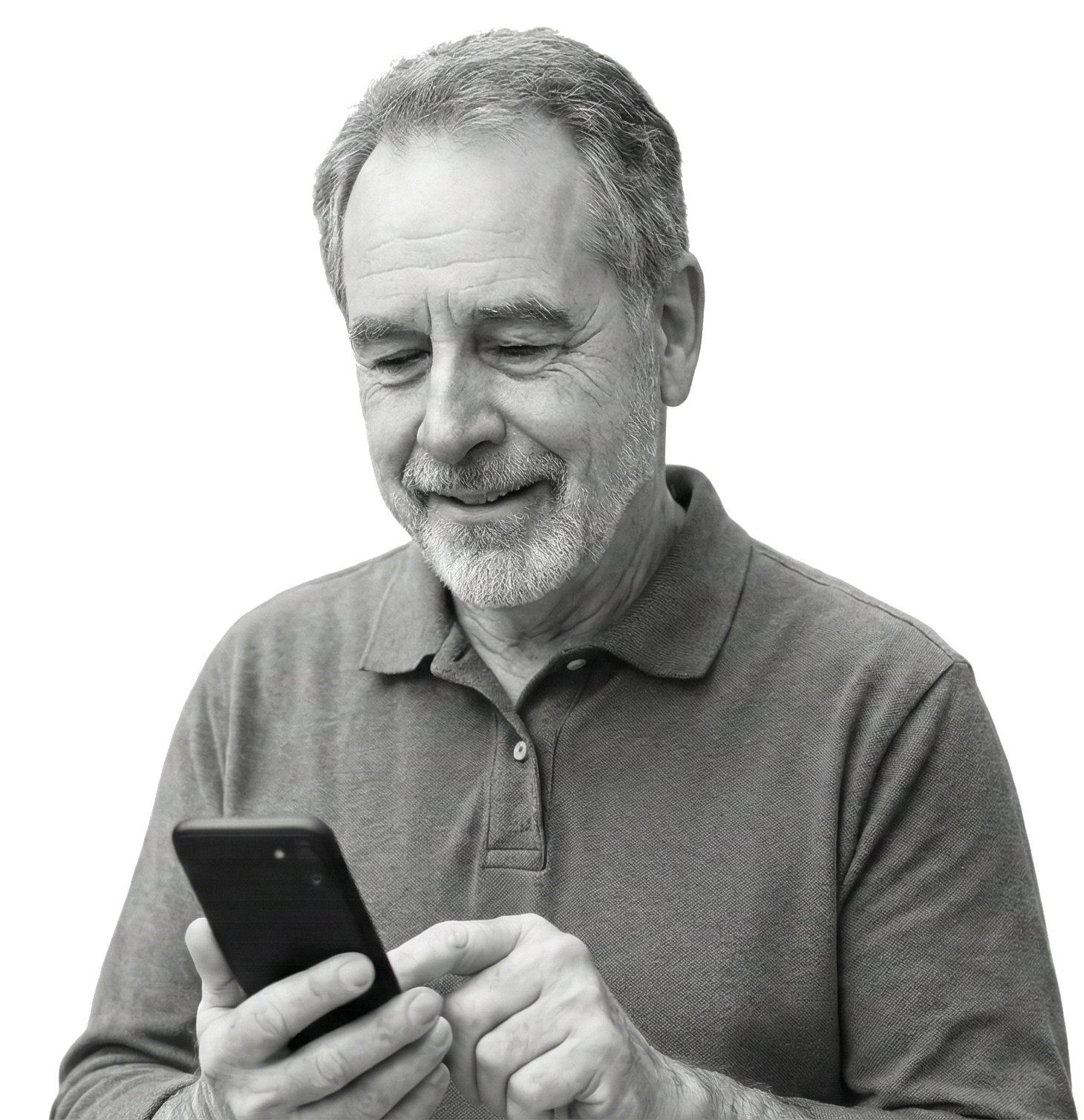 Member using Clarence Health app