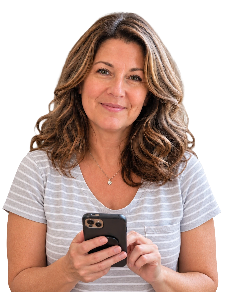 Member using Clarence Health app