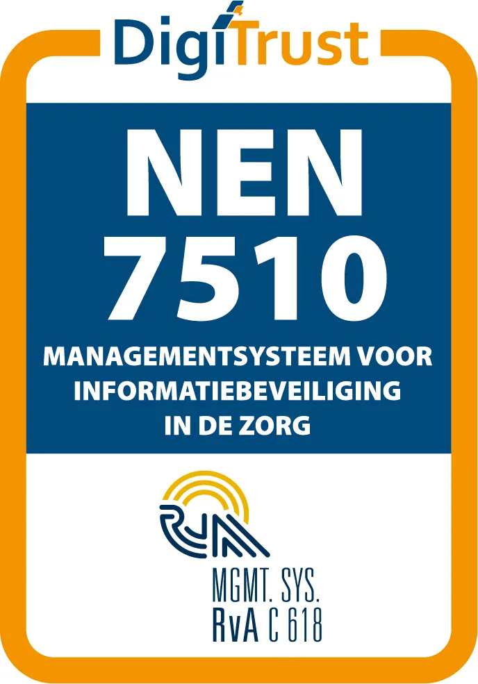 Footer logo ISO NEN 7510