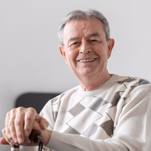 Zdjęcie persony "Józef Machnacz", opracowanej podczas badań UX dla wystawy Skarbca Fajansu. Postać symbolizująca profil zwiedzającego.