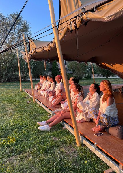 Yoga on an estate in the heart of Provence