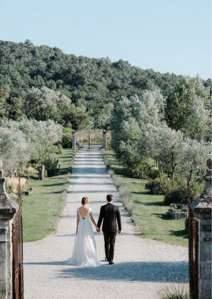 Mariage champêtre chic dans un domaine en Provence