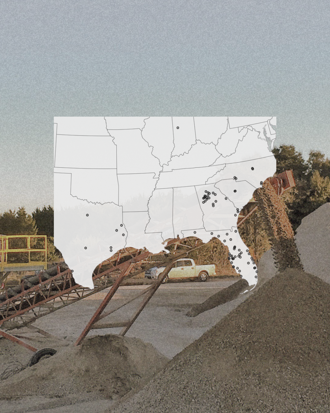 Aggregates materials contractor equipment