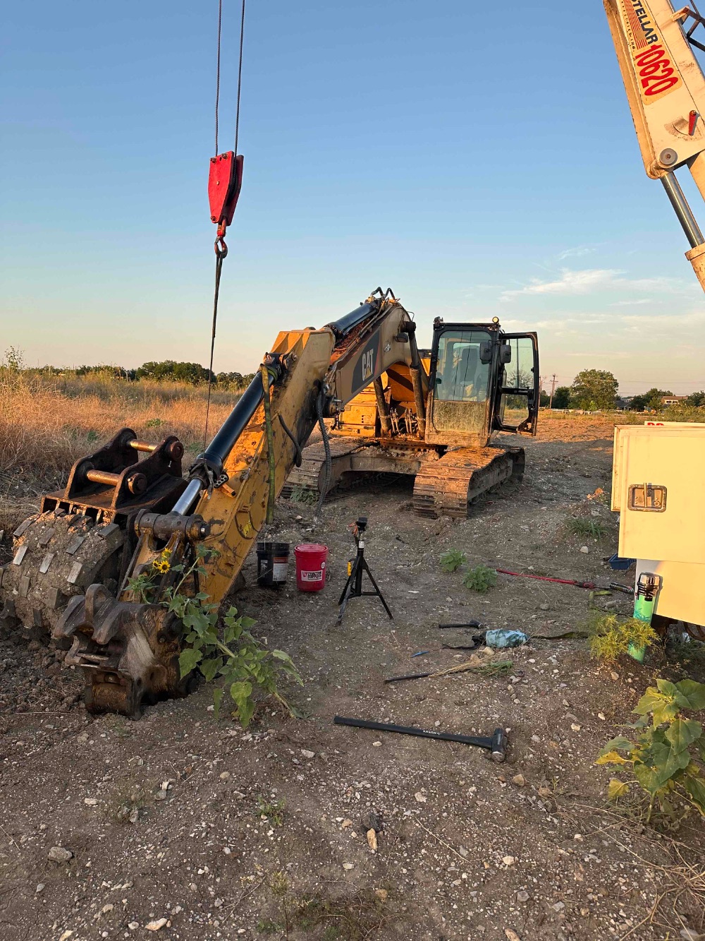 Heave technician field work 5