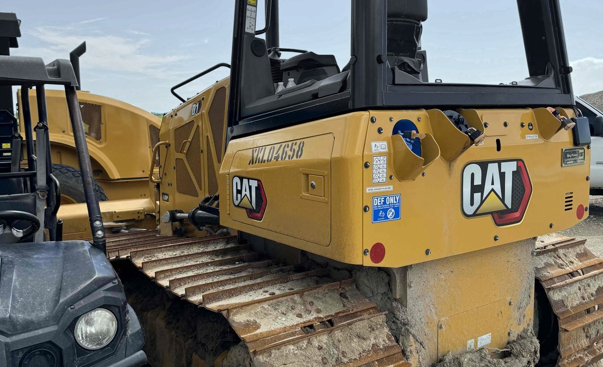 CAT dozer on a job site