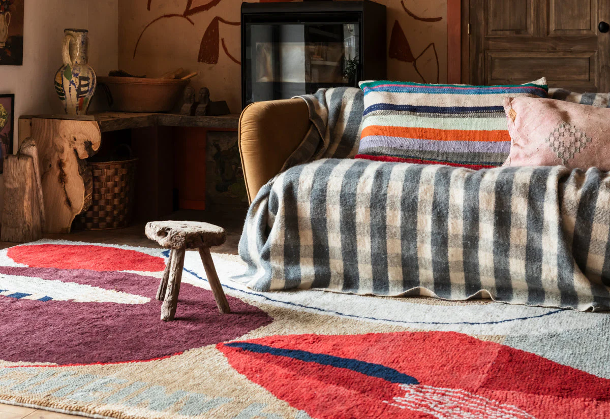 LAYERED - limited edition handwoven rug collection 