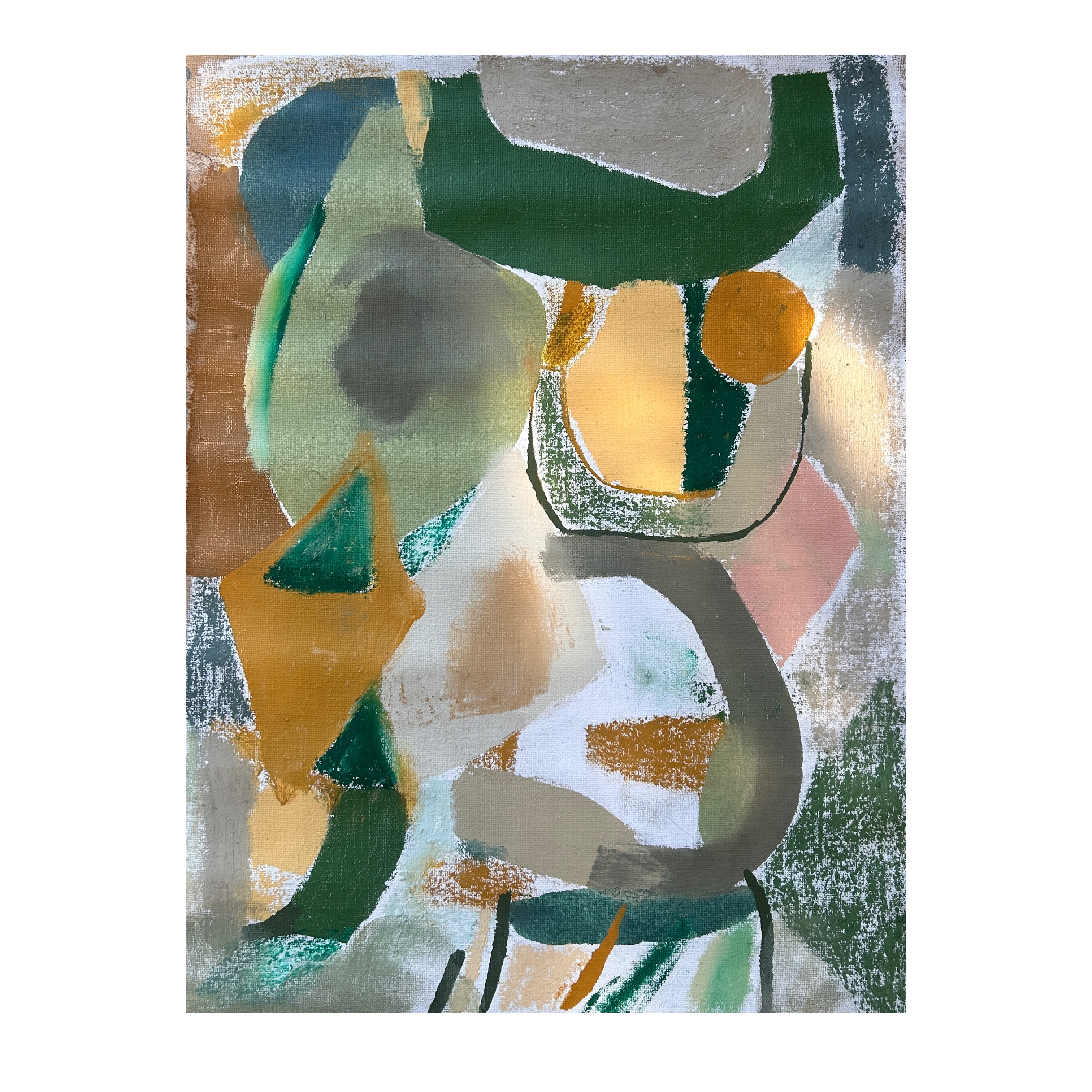 Spring  2026 - 96 x 71 cm - oil and acrylic on linen  SOLD